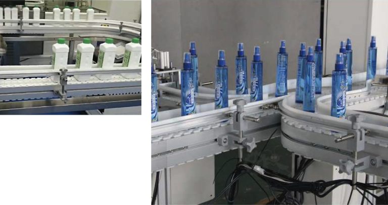 Bandas modulares plásticas de transporte